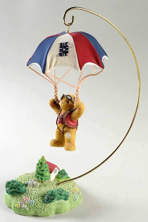 Cherished Teddies Rusty-Take A Leap Of Faith - No Box by Enesco-1