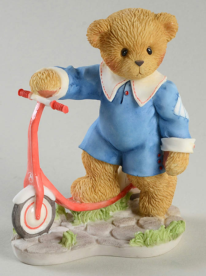 Cherished Teddies Colby-Sometimes Life Needs A Little Push - Nb679, No Box by Enesco-1