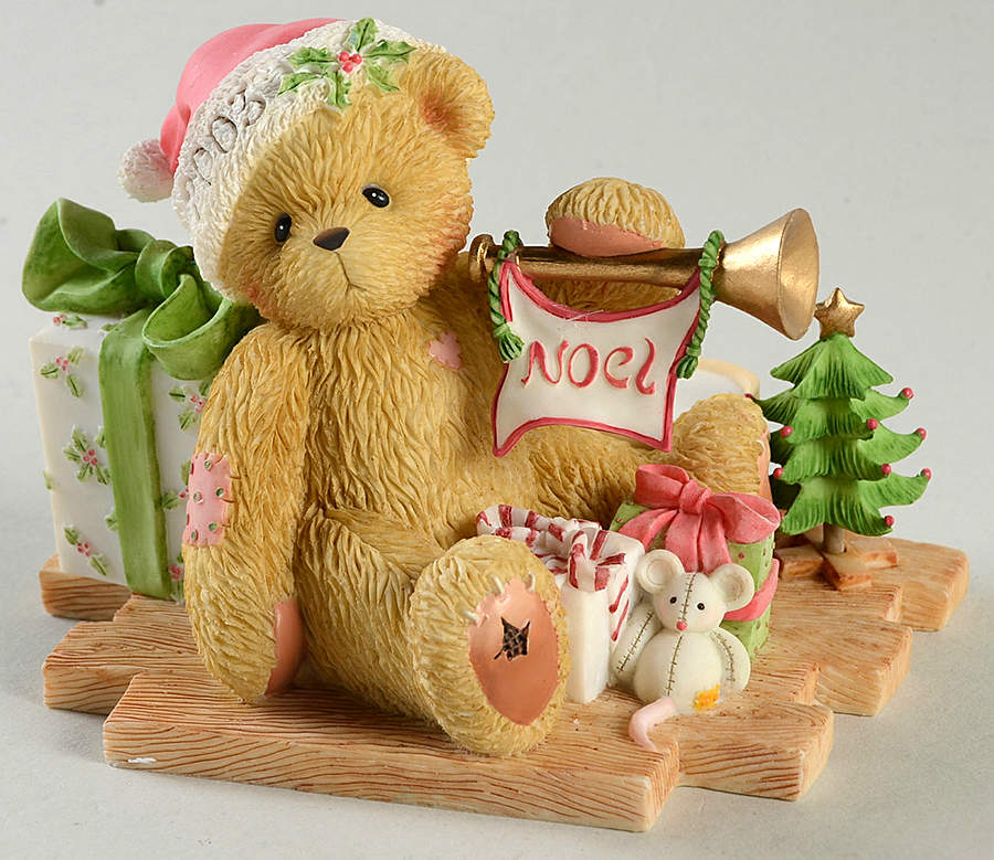 Cherished Teddies Annual Figurine Gerard-Welcome All The Sounds Of The - No Box Nb2003 by Enesco-1