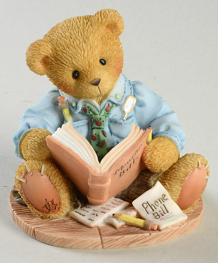 Cherished Teddies Dad You're Due For A Hug - Boxed by Enesco-1