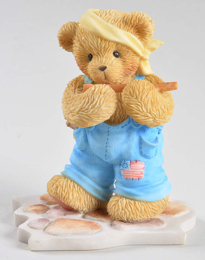 Patriotic Bears Madison-Brave Americans, One And All - Boxed by Cherished Teddies-1