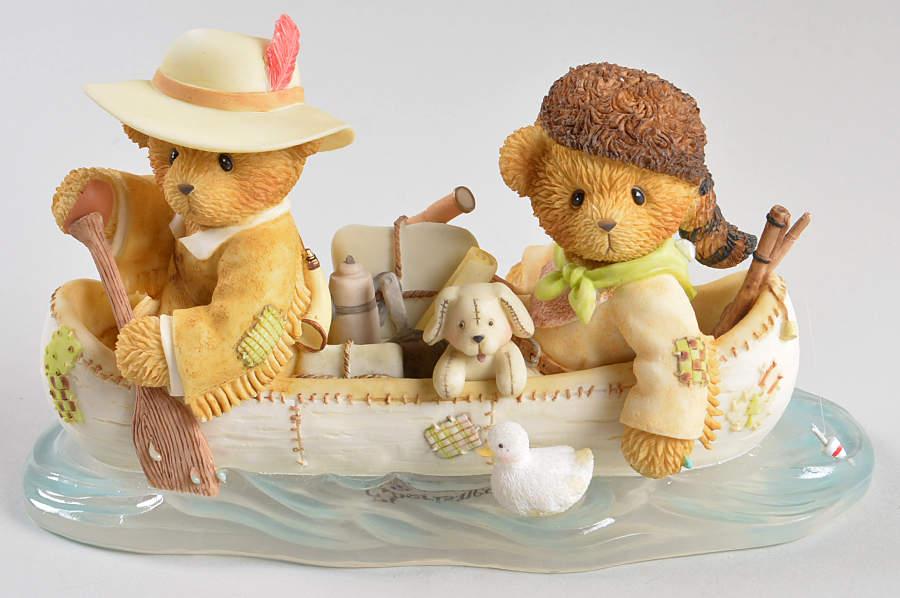 Cherished Teddies Lewis & Clark-We Proceeded On To Friends - Nb628, No Box by Enesco-1