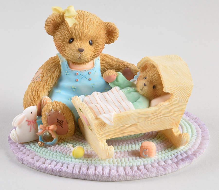 Cherished Teddies Margo & Baby-With Love So Sweet You Make - Boxed by Enesco-1