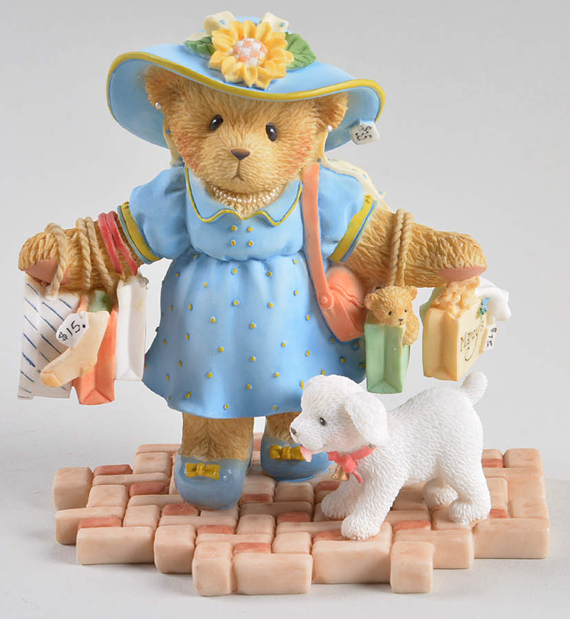 Cherished Teddies Liz-Born To Shop - No Box by Enesco-1