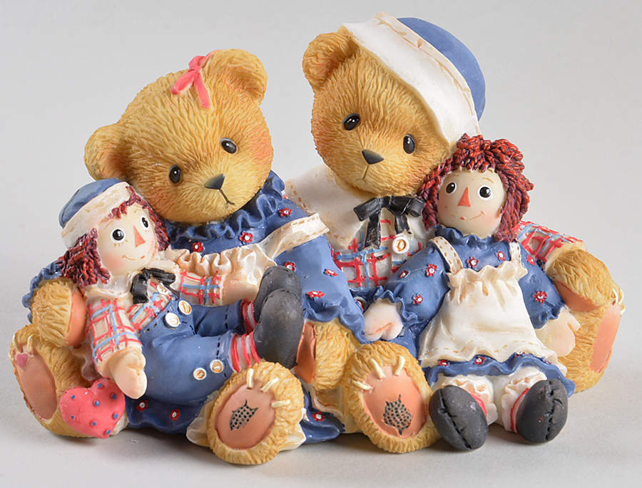 Cherished Teddies Rosemarie & Ronald-A Hug Is Worth - No Box by Enesco-1
