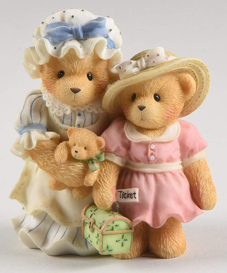 Family Cherished Teddies Charissa & Ashylynn-Every Journey - Boxed by Enesco-1