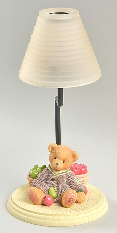 Cherished Teddies Christmas Tealight Candleholder - Boxed by Enesco-1
