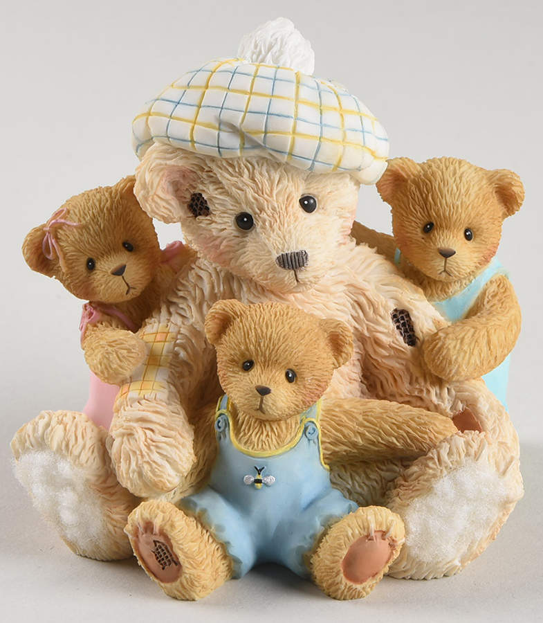 Cherished Teddies Sissy, Brandy, Jada & Friend - No Box by Enesco-1
