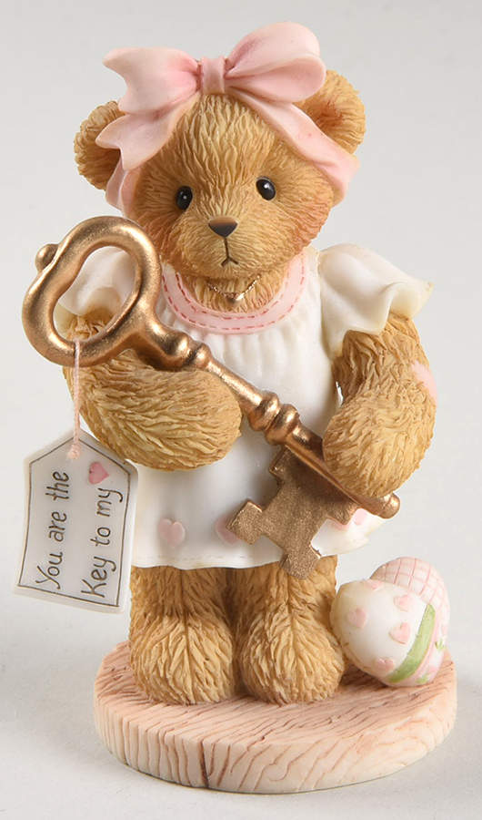 Cherished Teddies Josette-You Are The Key To My - Nb693, No Box by Enesco-1