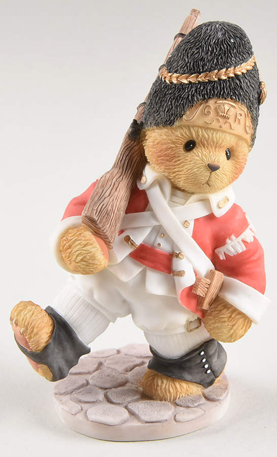 Cherished Teddies Wintrop-Your Love Has Marched - With Box Bx716 by Enesco-1