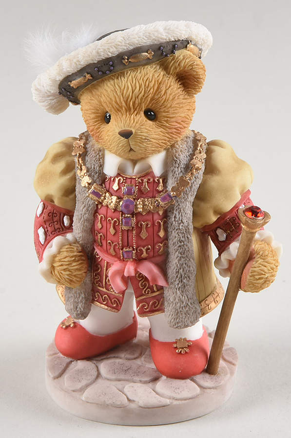 Cherished Teddies King Henry-You Love Has Invaded - With Box Bx715 by Enesco-1