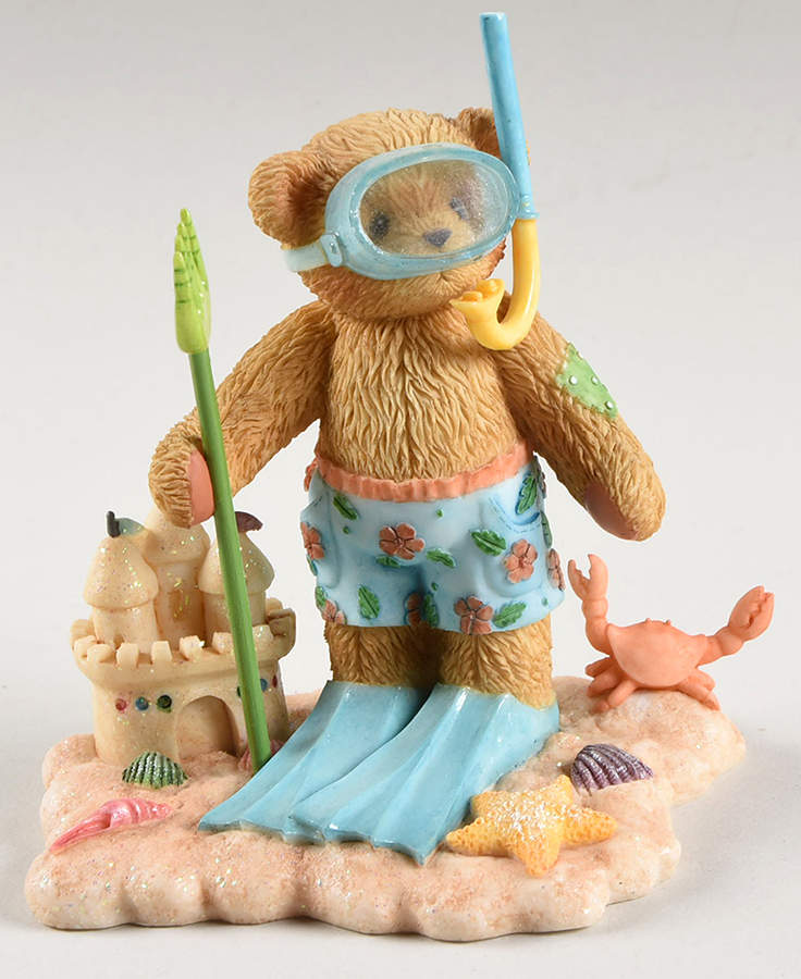 Cherished Teddies Troy-Life's A Beach - by Enesco-1