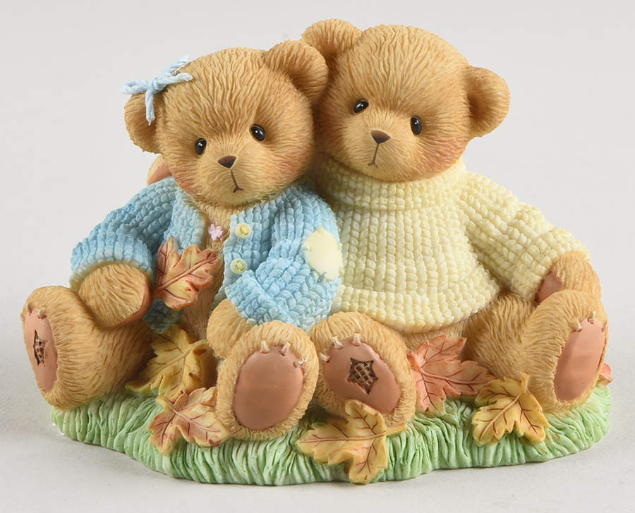 Cherished Teddies Riley & Jaclyn, Canadian Exclusive - Nb738, No Box by Enesco-1