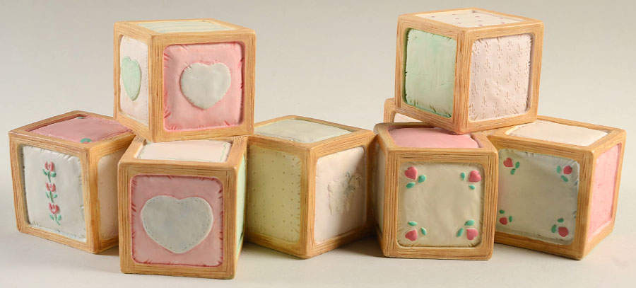 Cherished Teddies Quilted Blocks Display - Nb789, No Box by Enesco-1