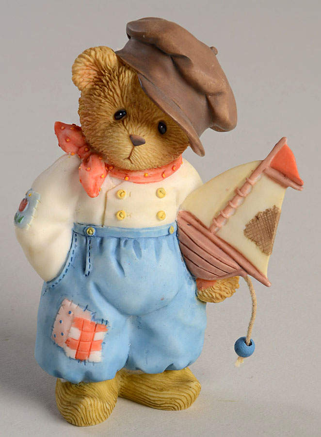 Cherished Teddies Jan,, Like The Winds That Blow The Mills - Nb761, No Box by Enesco-1