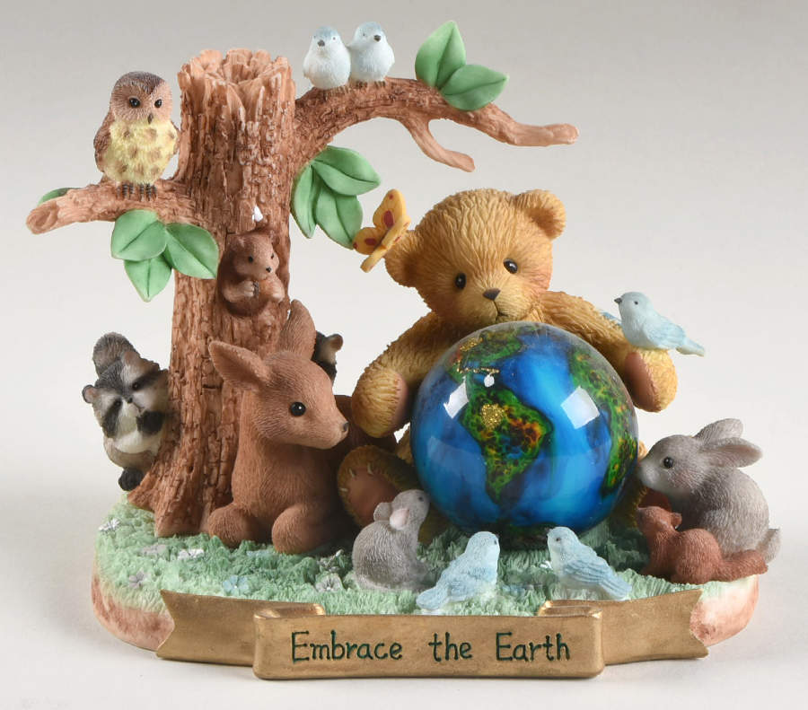 Cherished Teddies Abraham-Embrace The Earth - Nb669, No Box by Enesco-1