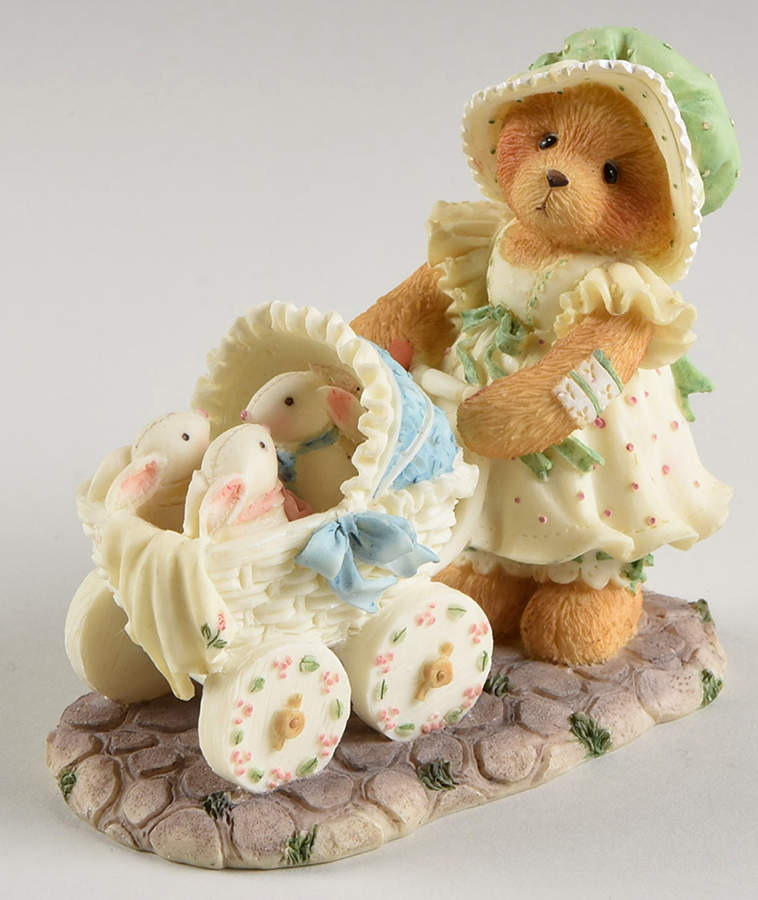 Cherished Teddies Easter & Spring Jessica-A Mother's Heart Is Full Of Love - No Box by Enesco-1