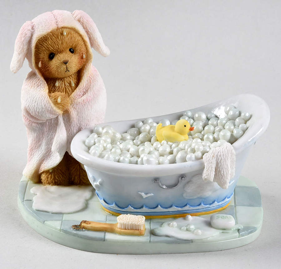 Cherished Teddies Kennedy, Rub-A-Dub-Dub, I Love The Tub - Nb793, No Box by Enesco-1