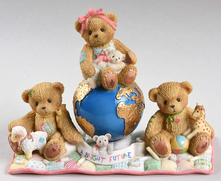 Cherished Teddies St Jude Desire Karina & Shawn - Love Spans All N - No Box by Enesco-1