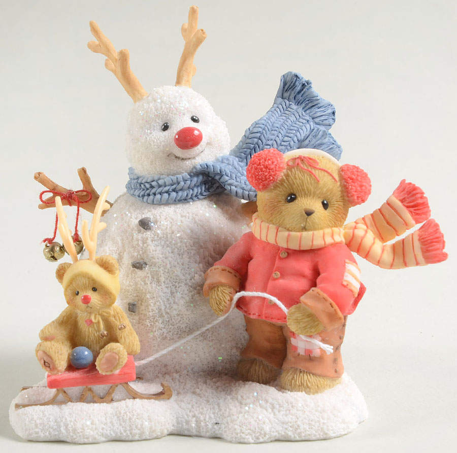 Cherished Teddies Marianne, Snowman So Deer - Nb812, No Box by Enesco-1