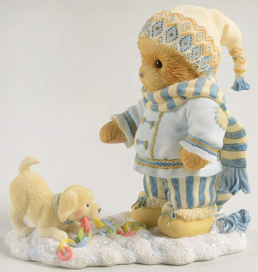 Cherished Teddies Brinley-The Happiest Holidays Are Spent  - No Box by Enesco-1