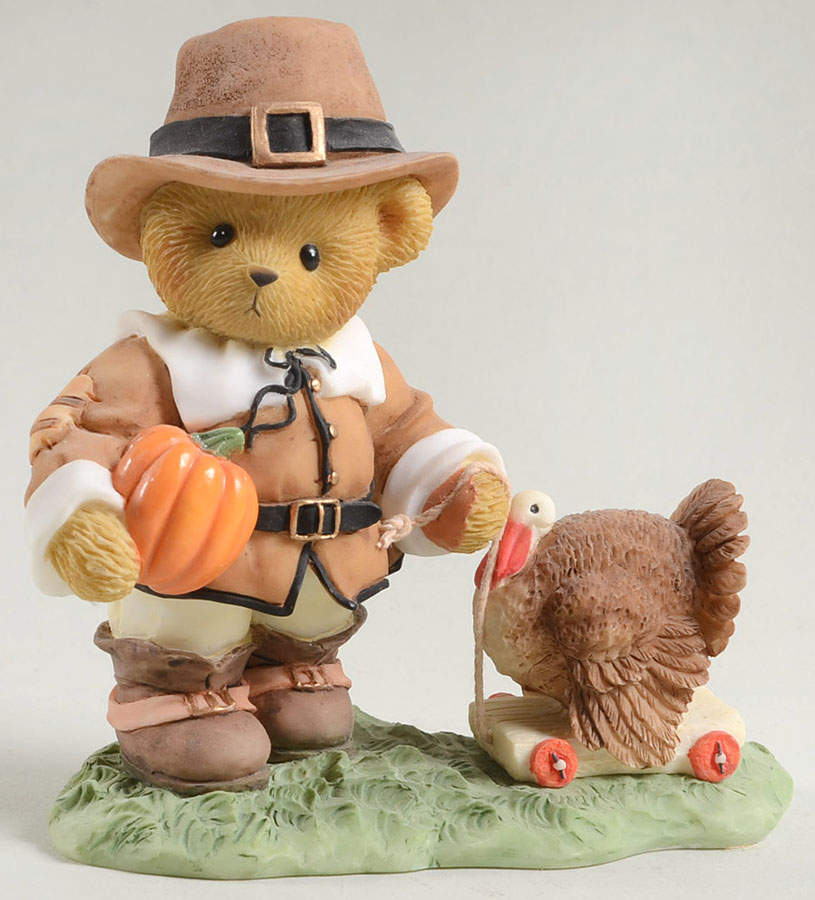 Cherished Teddies William, Be Thankful In All Things - Nb842, No Box by Enesco-1