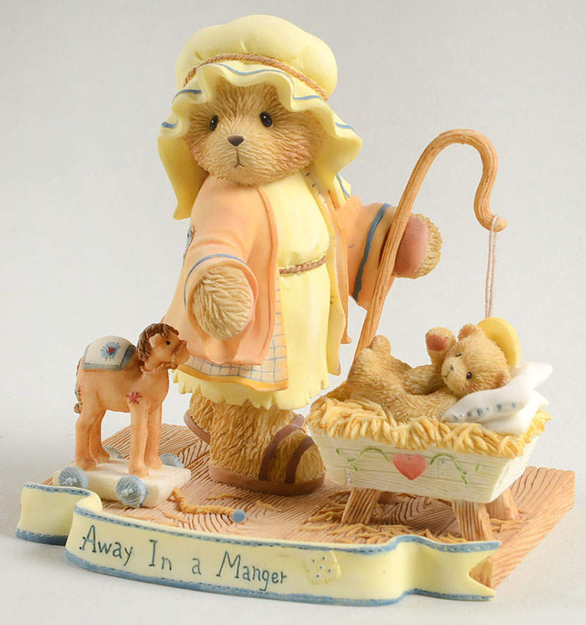Cherished Teddies Elijah, Away In A Manger - With Box Bx835 by Enesco-1