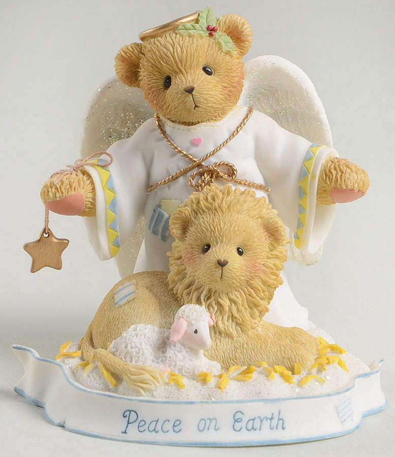 Cherished Teddies Tessa, Peace On Earth - Nb830, No Box by Enesco-1