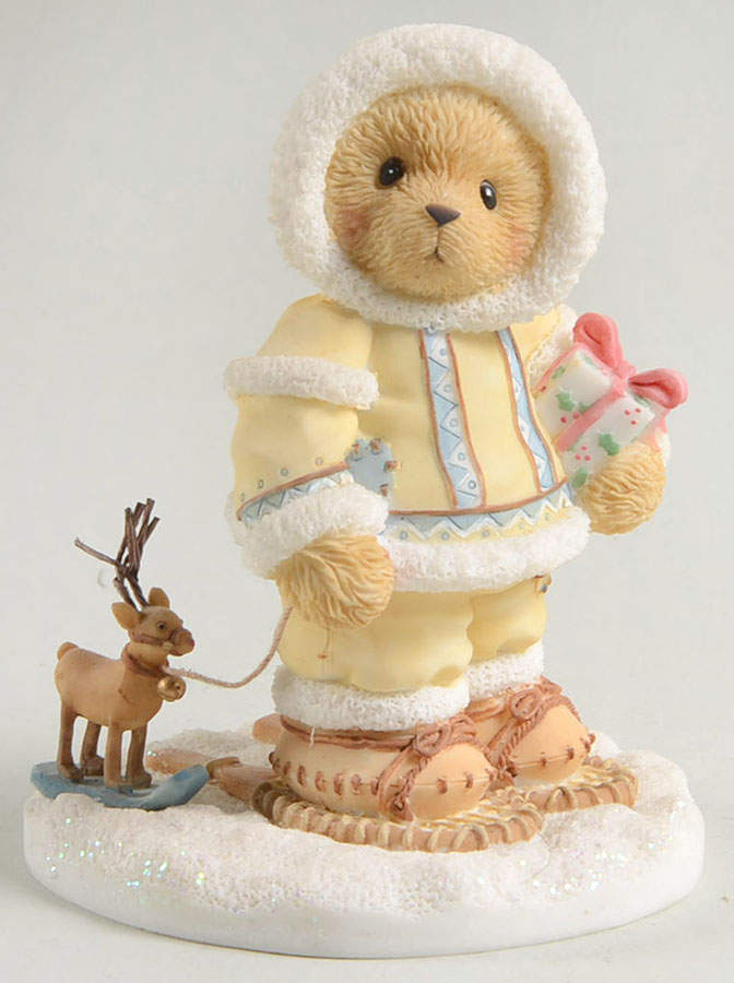 Cherished Teddies Ned, Deer Friends Are Lasting  - Nb827, No Box by Enesco-1