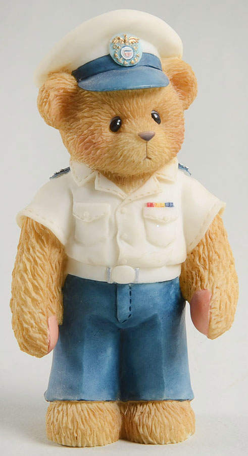 Patriotic Bears Life Is Smooth Sailing With You - Boxed by Cherished Teddies-1