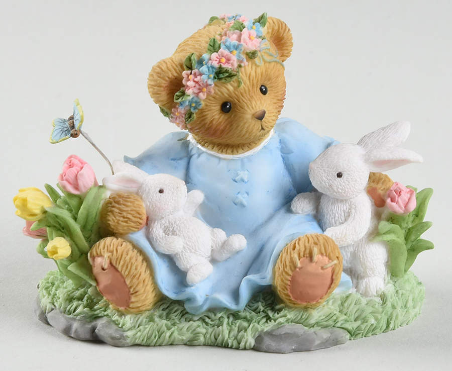 Cherished Teddies Lynette, Some-Bunny Wants To Be Your Fri - With Box by Enesco-1