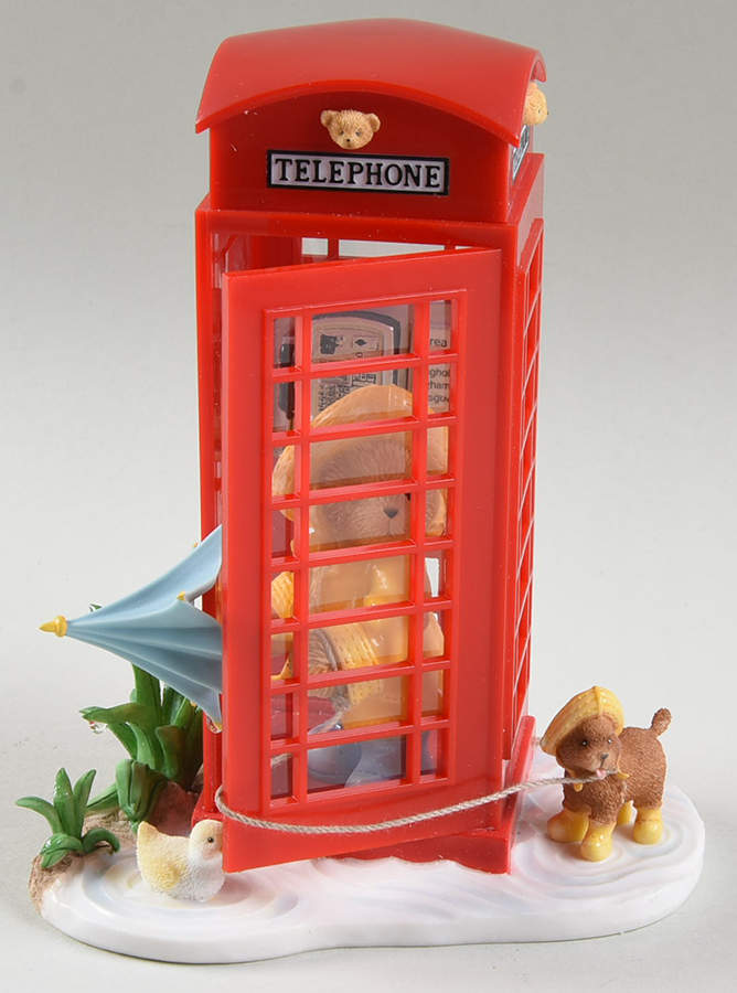 Cherished Teddies Chloe, Rain Or Shine, You Can Call Me - Nb869, No Box by Enesco-1