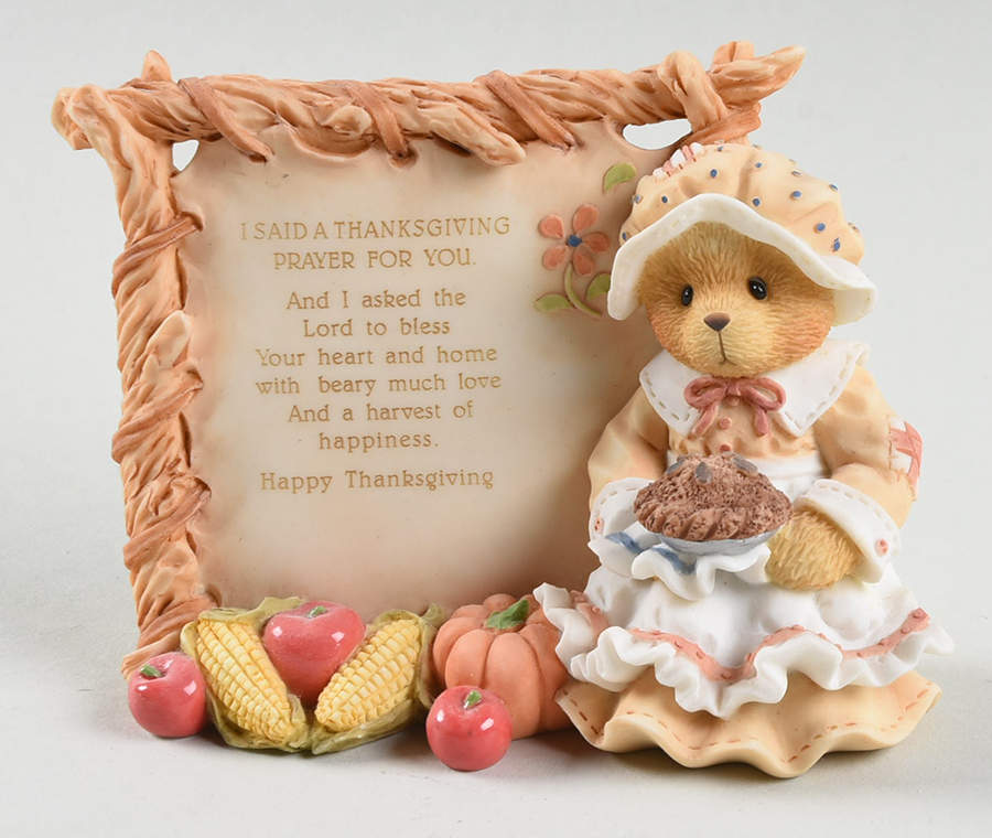 Cherished Teddies Thanksgiving Prayer - Nb868, No Box by Enesco-1