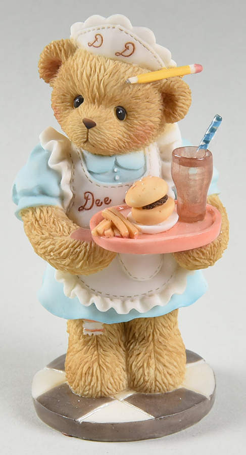Cherished Teddies Dee Dee Friendship Is Always On The Menu - Nb697, No Box by Enesco-1