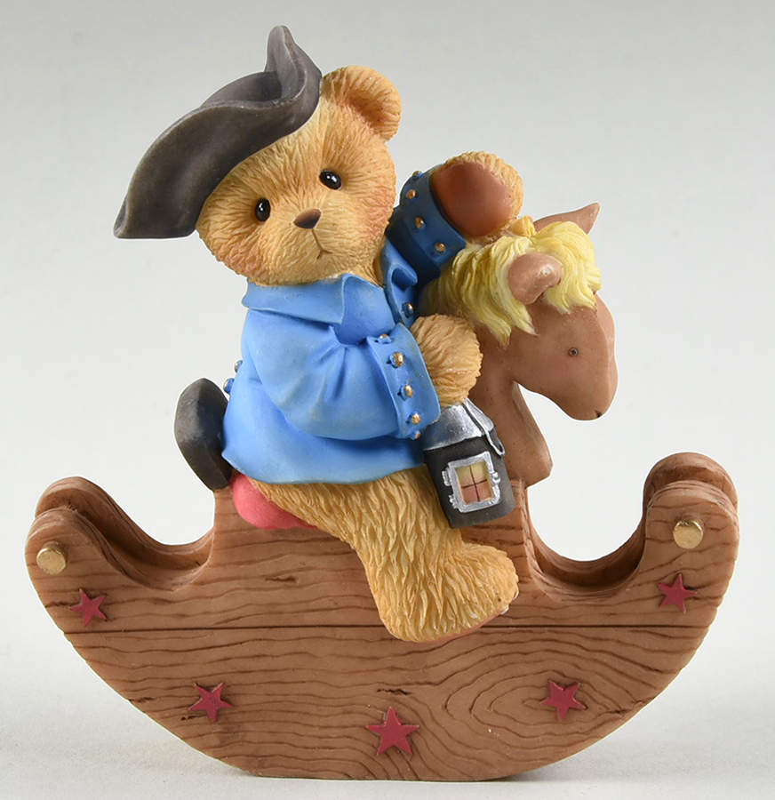 Cherished Teddies Paul Revere-You Can Always Trust Me - Boxed by Enesco-1