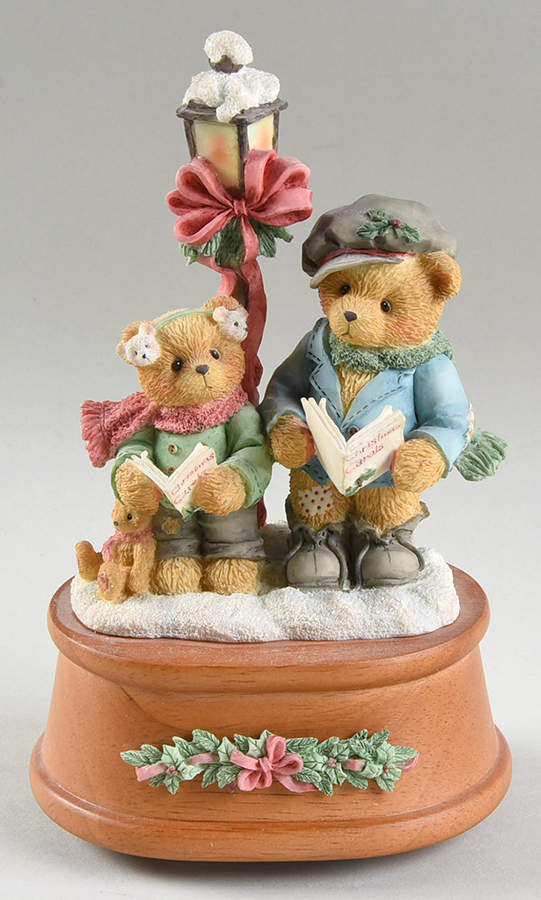 Cherished Teddies A Very Beary Christmas, Musical - No Box by Enesco-1