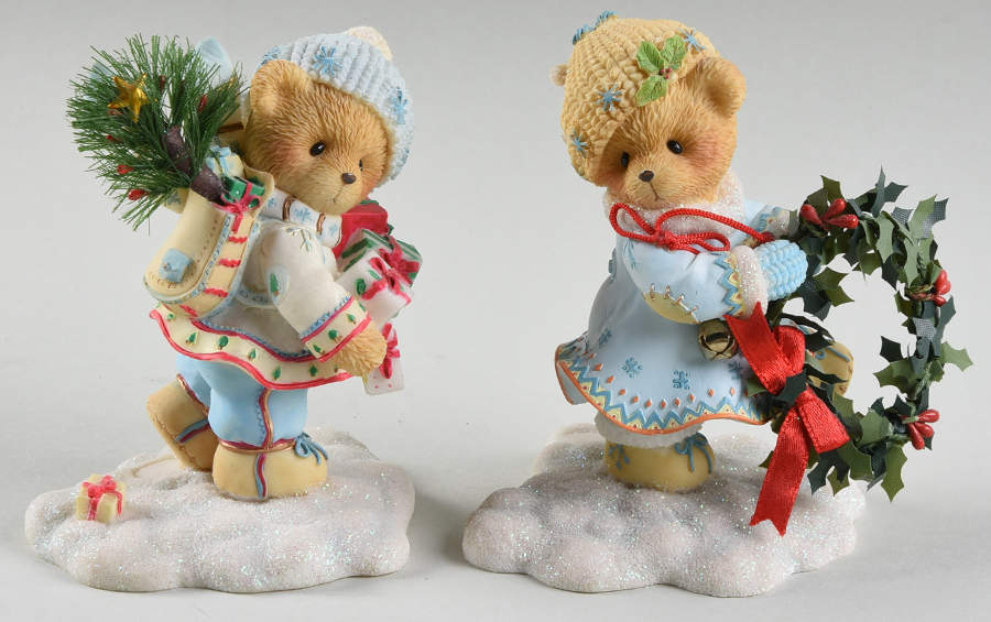 Cherished Teddies Erik & Inga, Gifts From The Heart - With Box Bx871 by Enesco-1