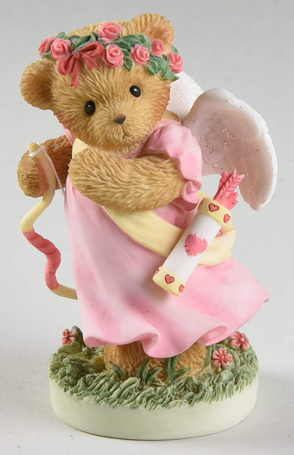 Cherished Teddies Be My Valentine Angel, Abbey Press - No Box Nb876 by Enesco-1