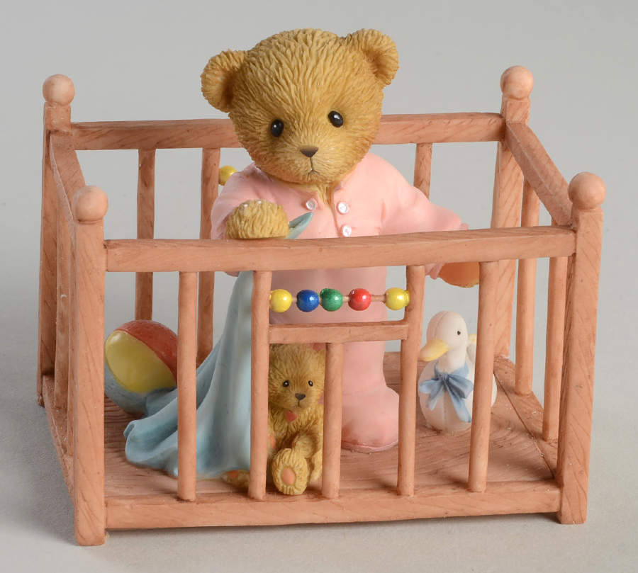 Cherished Teddies Bless This Baby - Nb948, No Box by Enesco-1