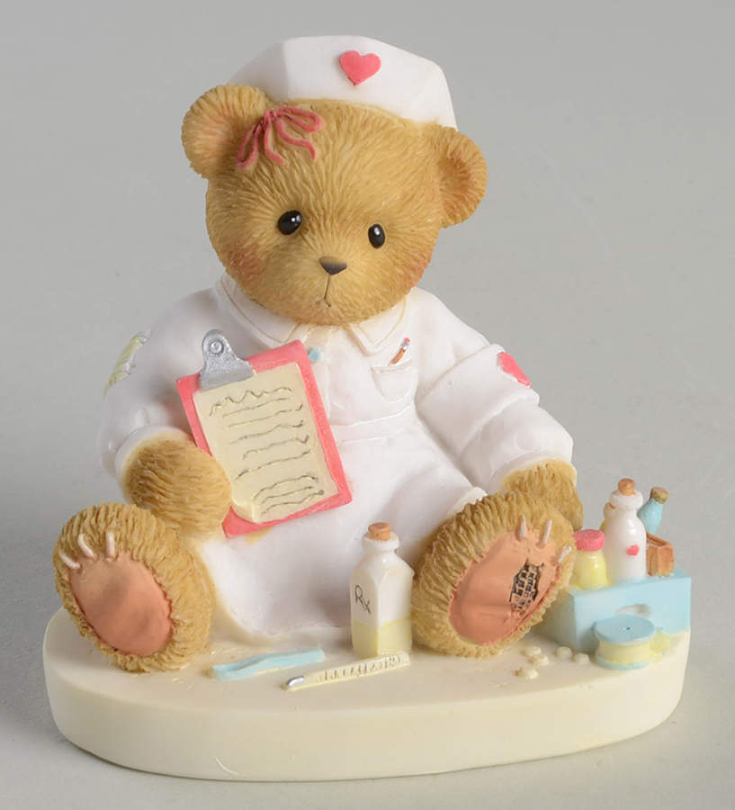 Cherished Teddies Beary Caring Nurse - Nb946, No Box by Enesco-1