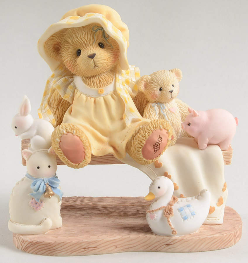Cherished Teddies Lucille-Friends Like You Are Cherished - Nb680, No Box by Enesco-1