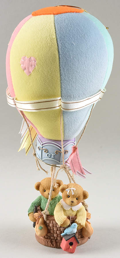 Cherished Teddies New Home Hot Air Balloon - Bx537 by Enesco-1