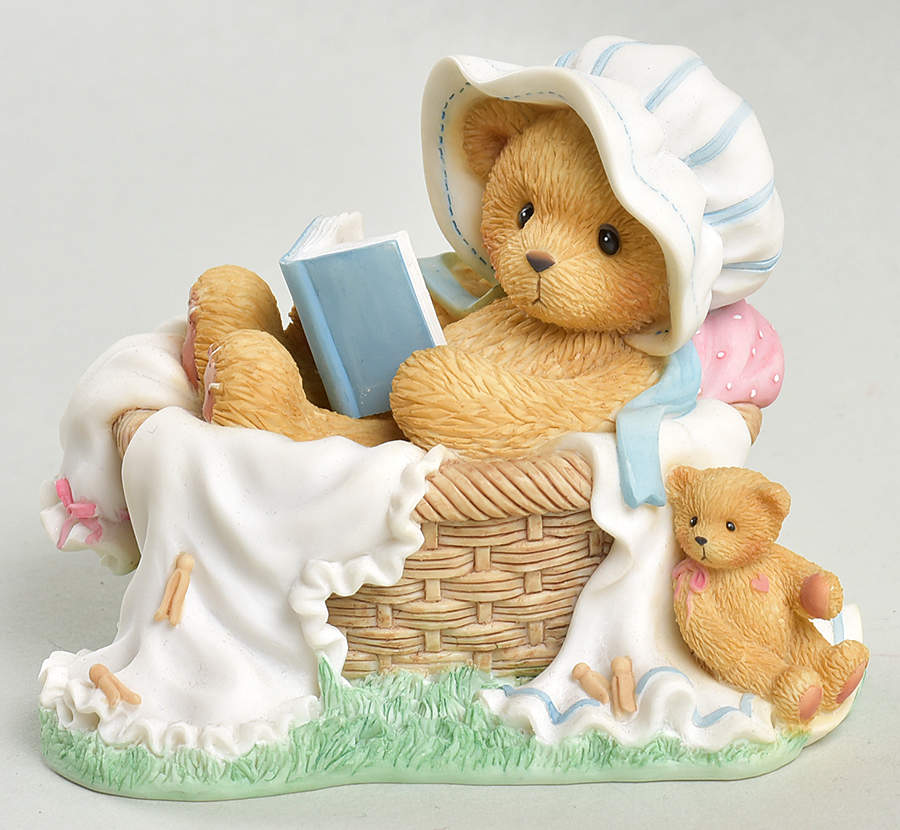Cherished Teddies Alexis-Curling Up With A Good Book - Boxed by Enesco-1