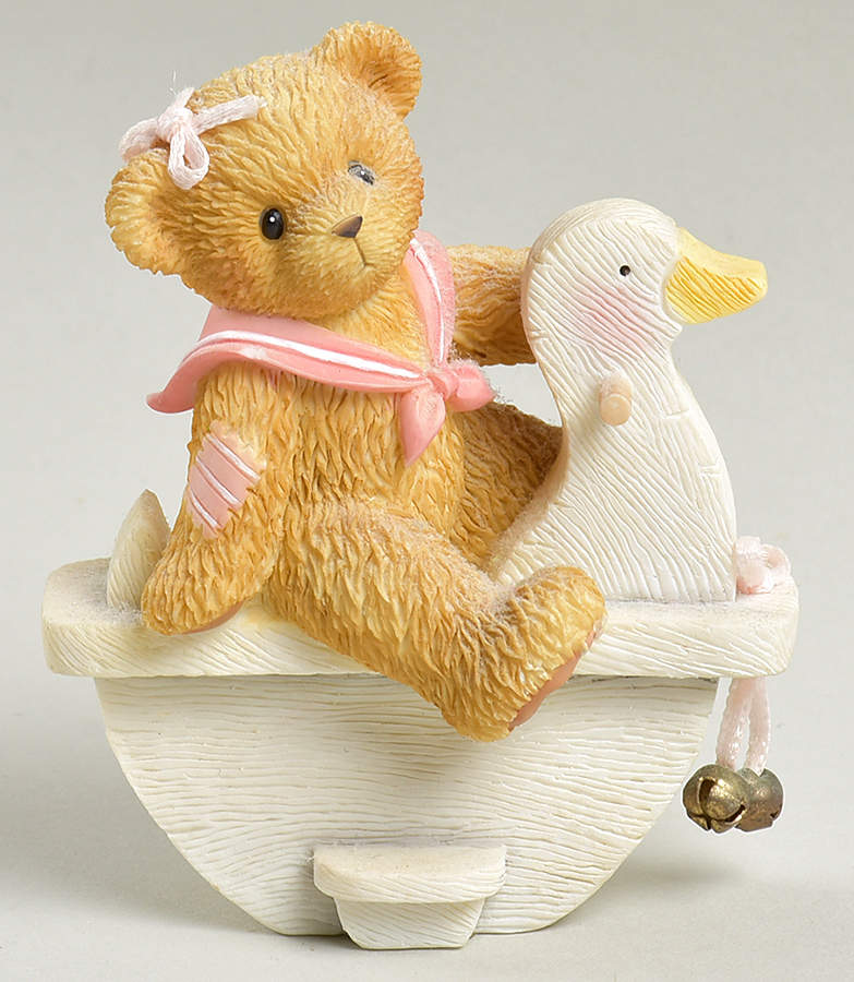 Cherished Teddies Welcome To The World- Baby Girl - With Box Bx985 by Enesco-1