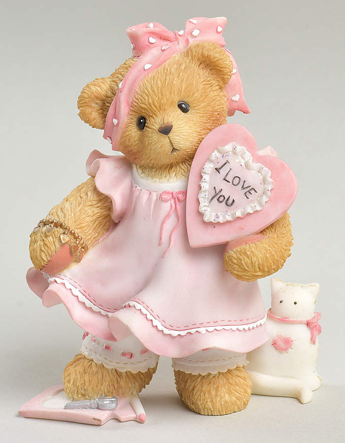 Cherished Teddies We'Ve Pieced Together A Perfect Love - With Box by Enesco-1