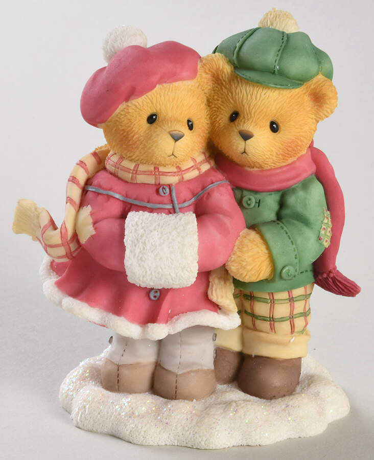 Cherished Teddies Carlin & Janay-When I Count My Blessings - Boxed by Enesco-1