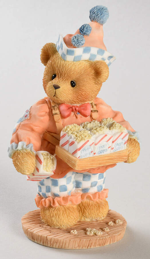 Cherished Teddies Shelby-Friendship Keeps You Popping - Boxed by Enesco-1