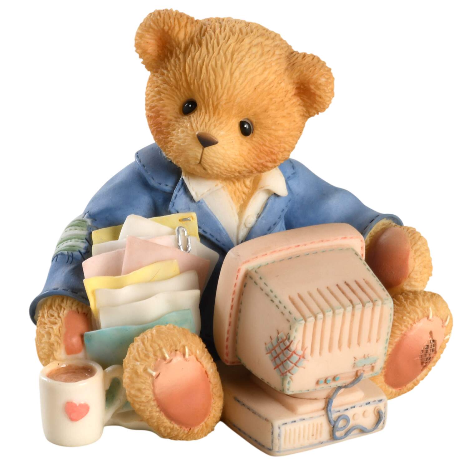 Cherished Teddies Terry-Friendship Is More Than 9 To 5 - No Box by Enesco-1