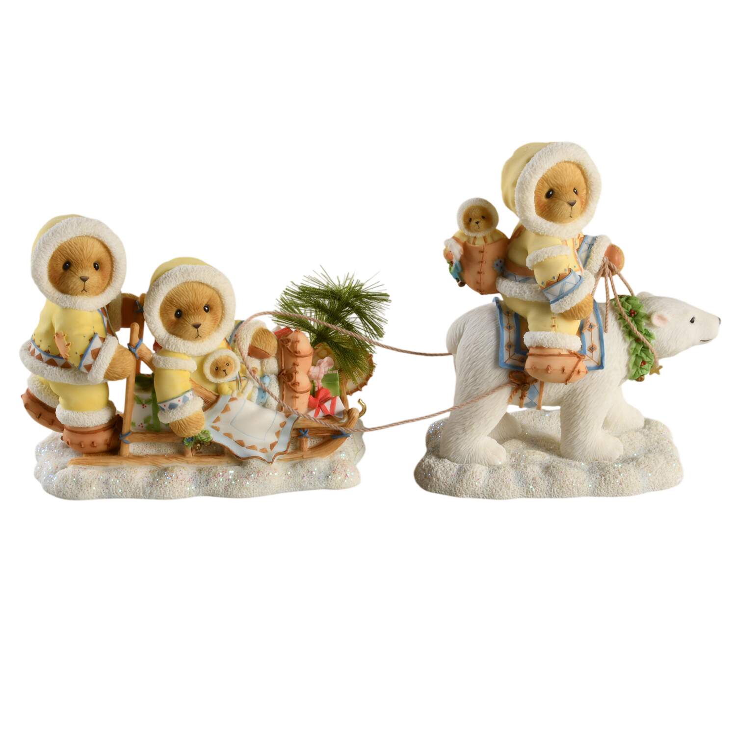 Cherished Teddies Natasha, Michel And Kitty - With Box Bx660 by Enesco-1