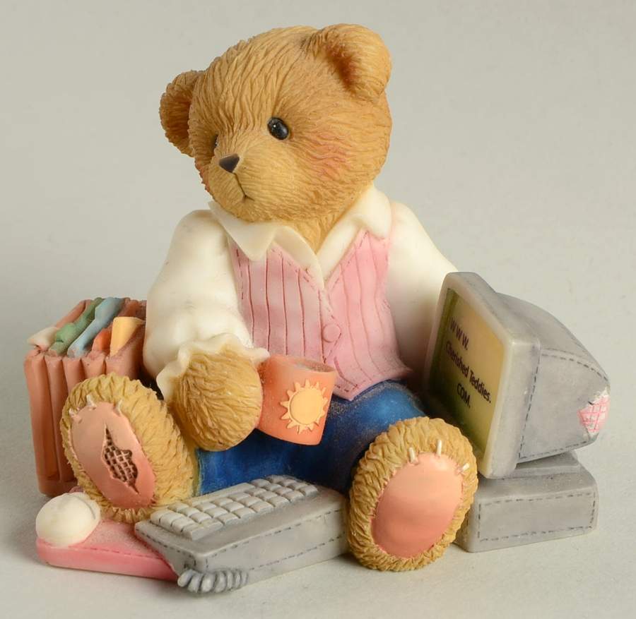 Cherished Teddies Corey-Know How To Take Care Of Business - Boxed by Enesco-1
